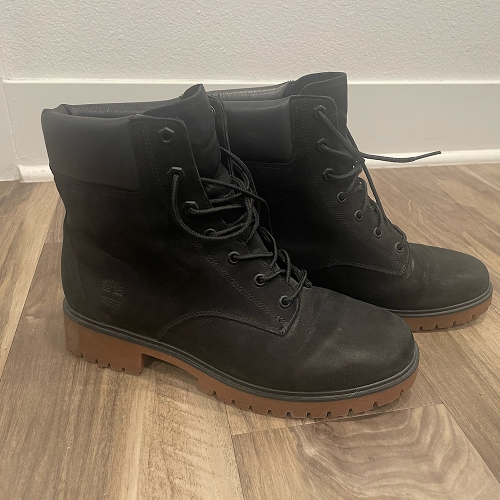 Womens Timberland 6 inch Black Boot